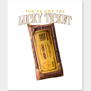 Lucky Ticket Chocolate Factory Posters and Art